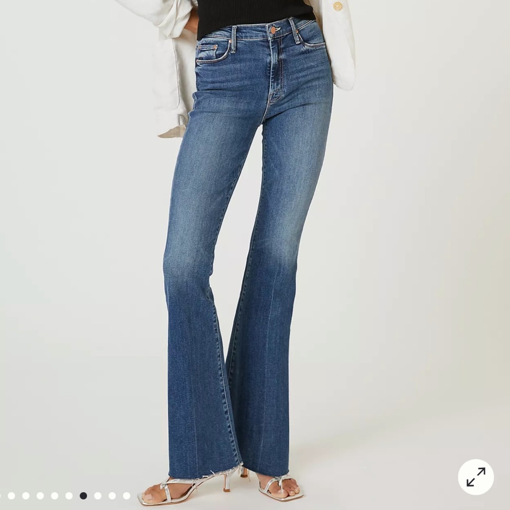 Mother— The Weekender High-Rise Flare Jeans